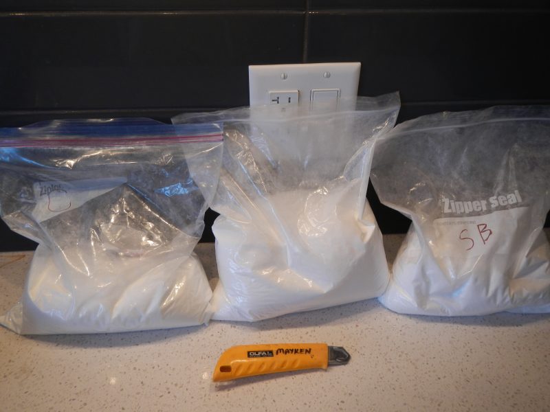 Three Bags Of White Powder Found At Drug House